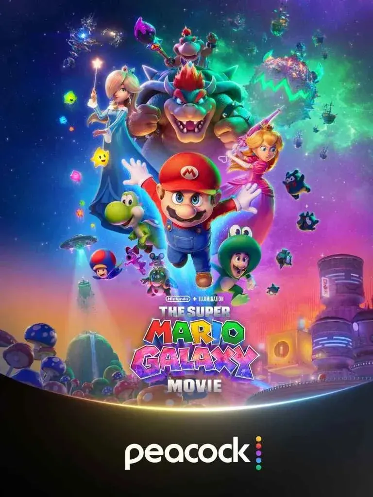 Super Mario Galaxy Movie hits Peacock on July 30