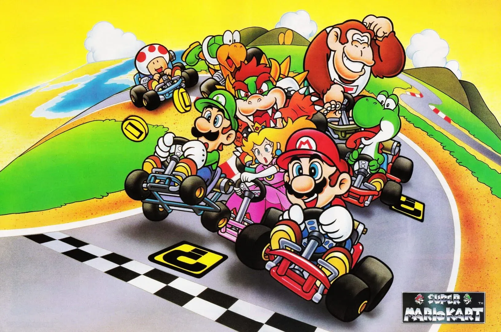 Super Mario Kart Banner