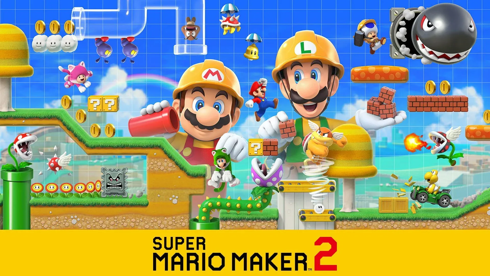 Super Mario Maker 2 Banner