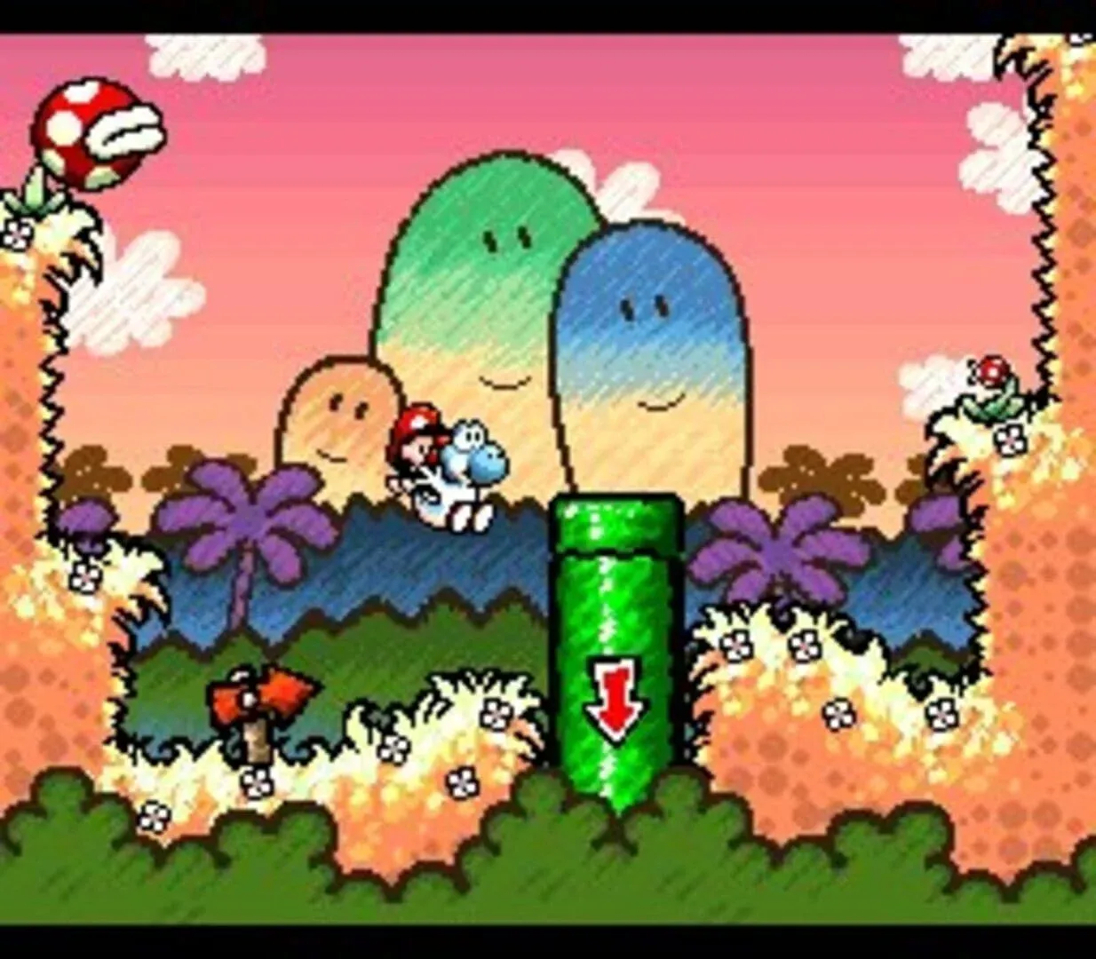 Super Mario World 2: Yoshi's Island Banner