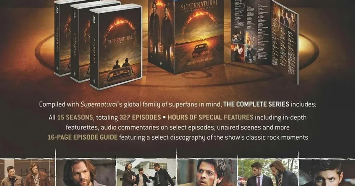 Supernatural Complete Series Blu-ray On Sale for Prime Day | GAMES.GG