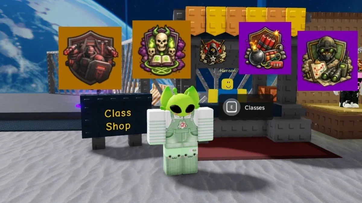 Necromancer class shop card