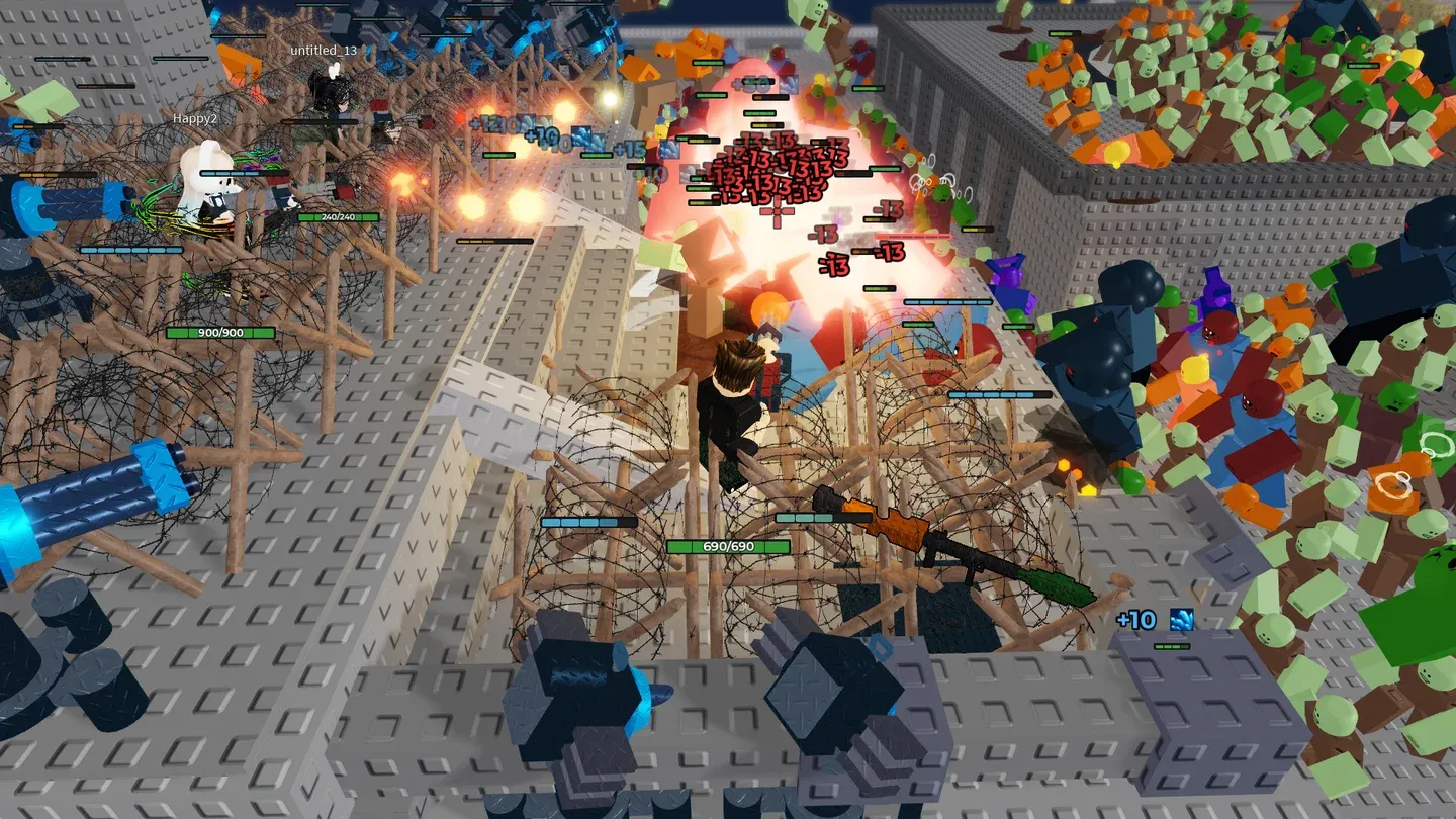 Death Nova clearing a zombie wave