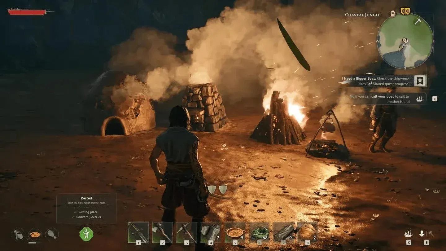 Alchemy Table at your base camp