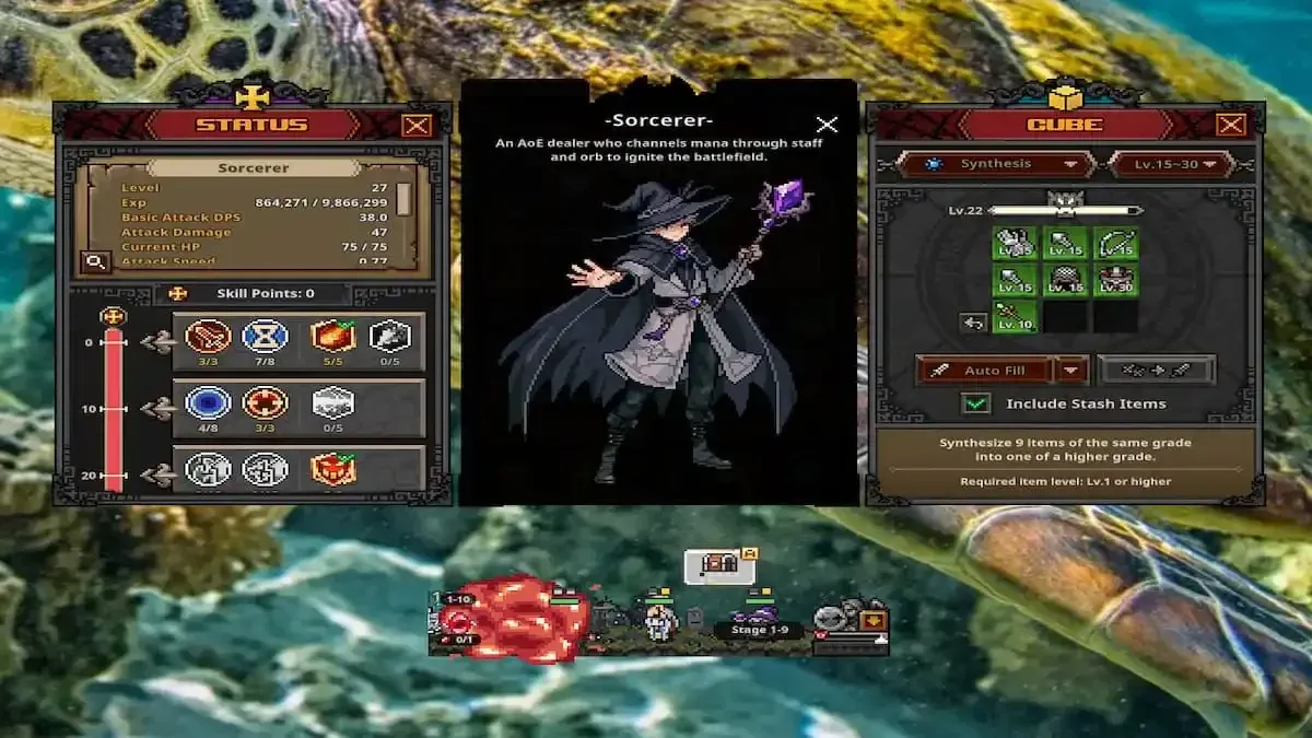 TBH: Task Bar Hero Guide: Best Sorcerer Build 