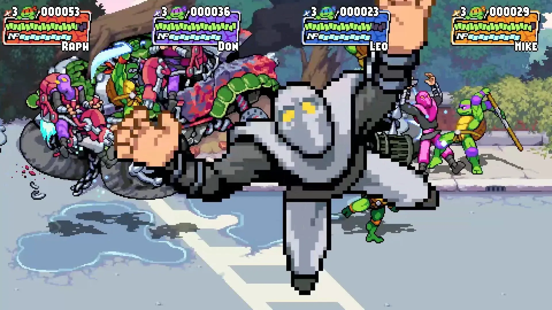 Teenage Mutant Ninja Turtles: Shredder's Revenge Banner