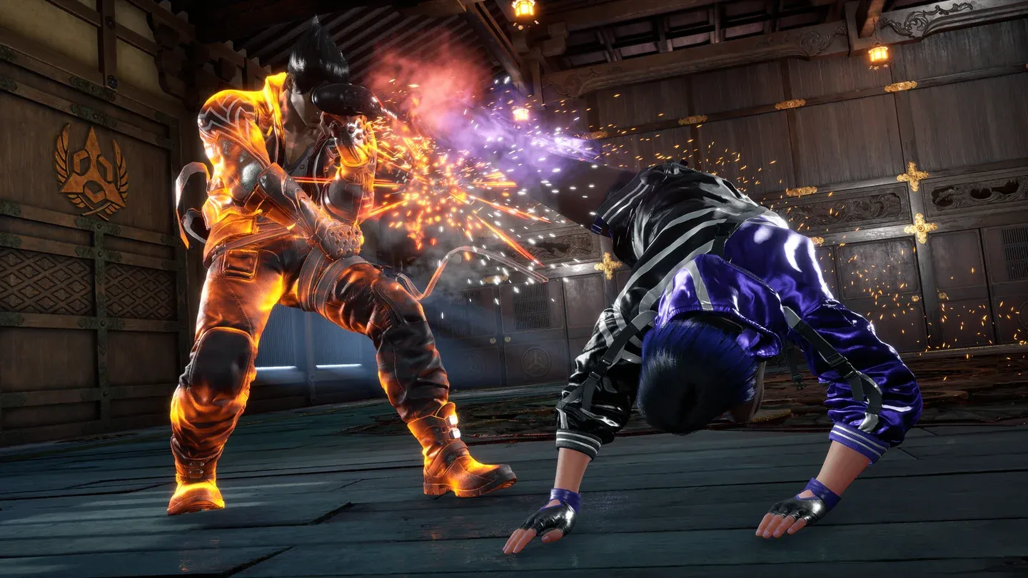 Jin's character select stance