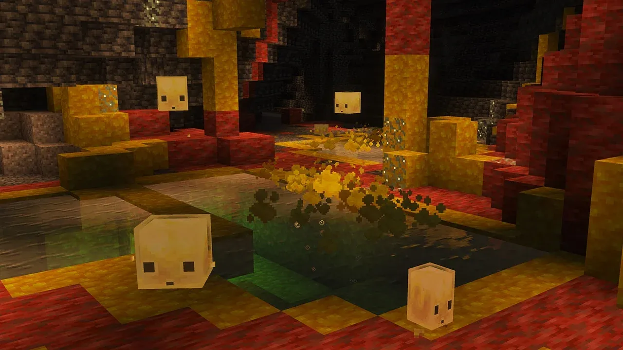 Cinnabar block set variants