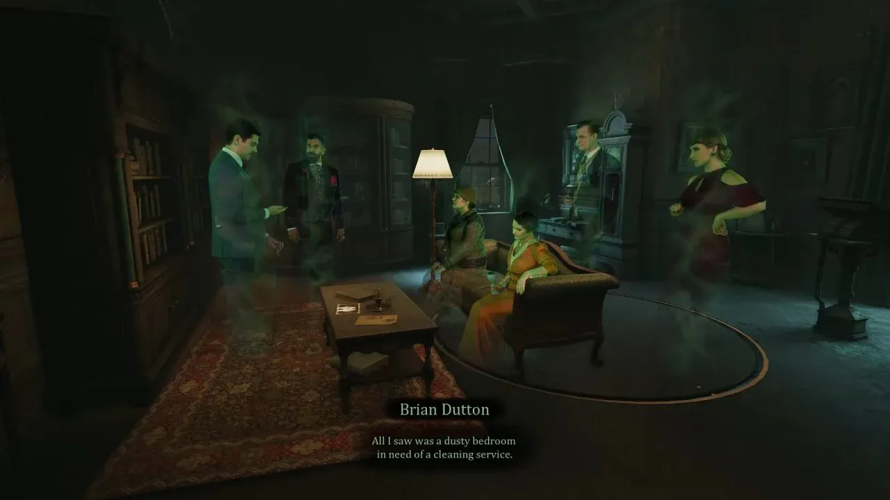 Stauf's mansion shifts around you