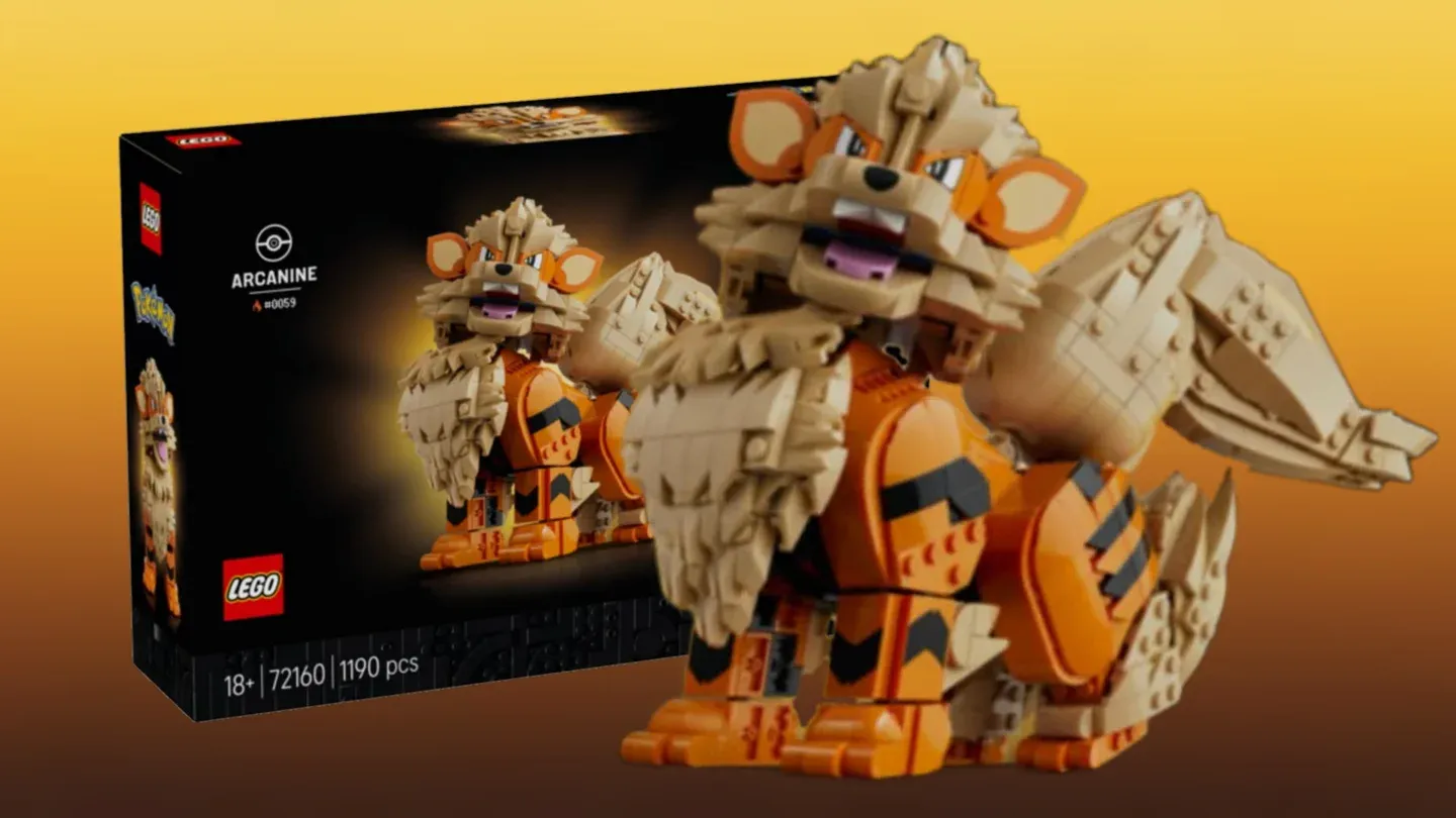 Leaked Lego Arcanine packaging