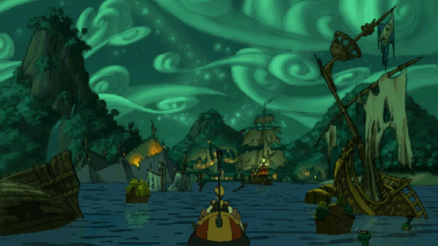 The Curse of Monkey Island Banner