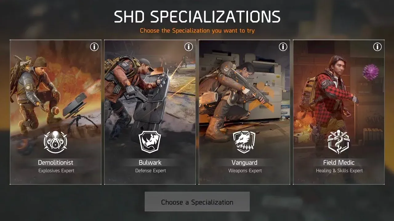 Choose your specialization wisely