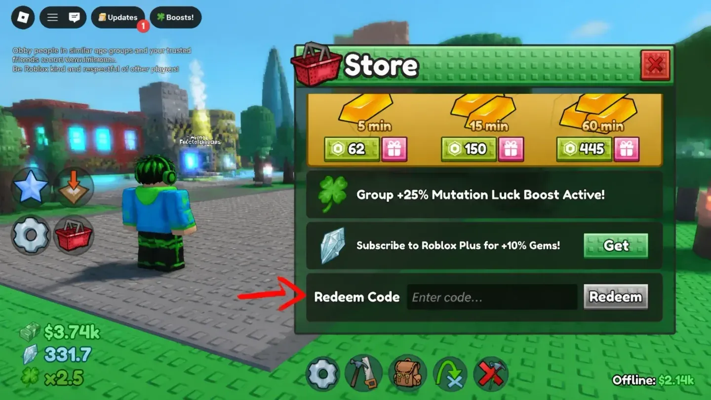 Redeem codes before they expire