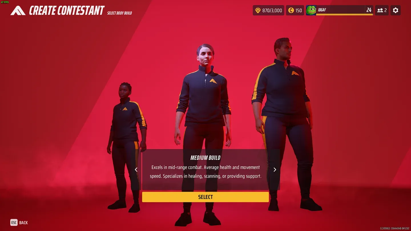 Light vs Medium vs Heavy stats