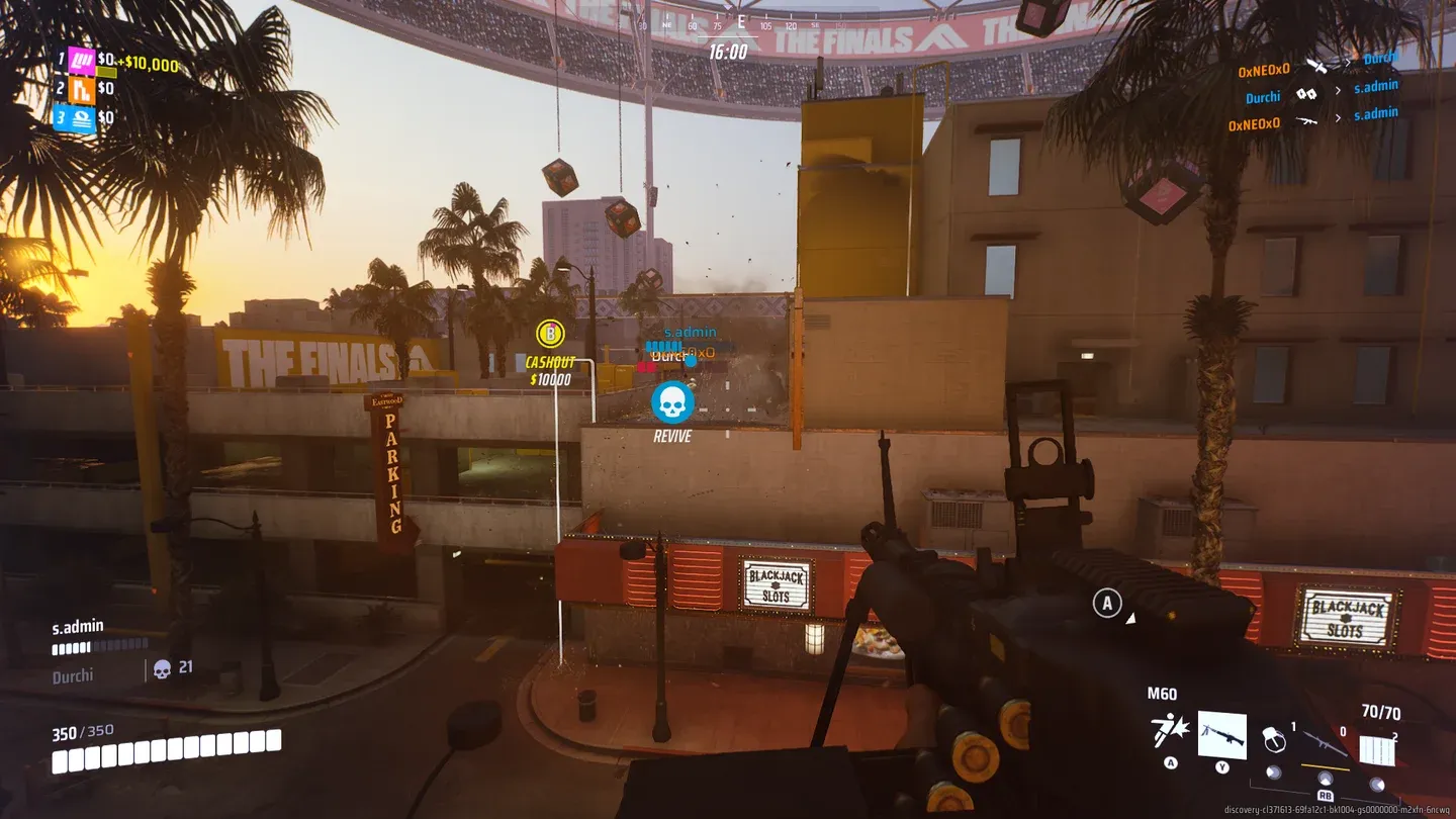 Power Shift platform tracker HUD