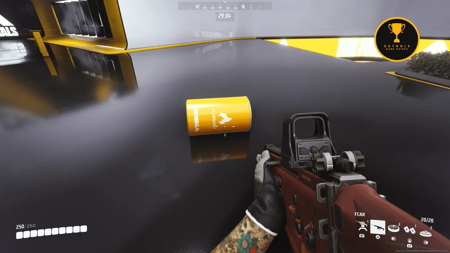 Pyro Mine choke point setup