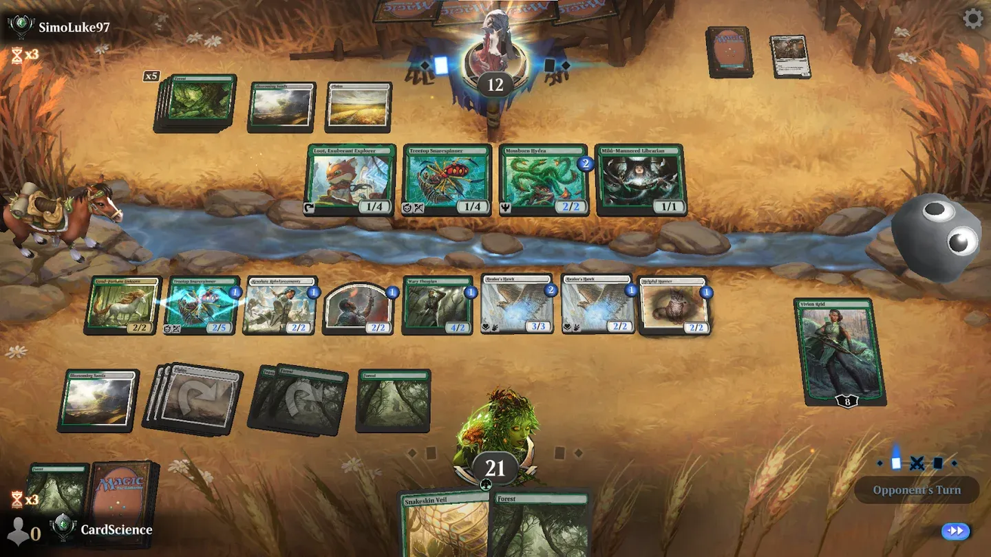 387 cards for deck building