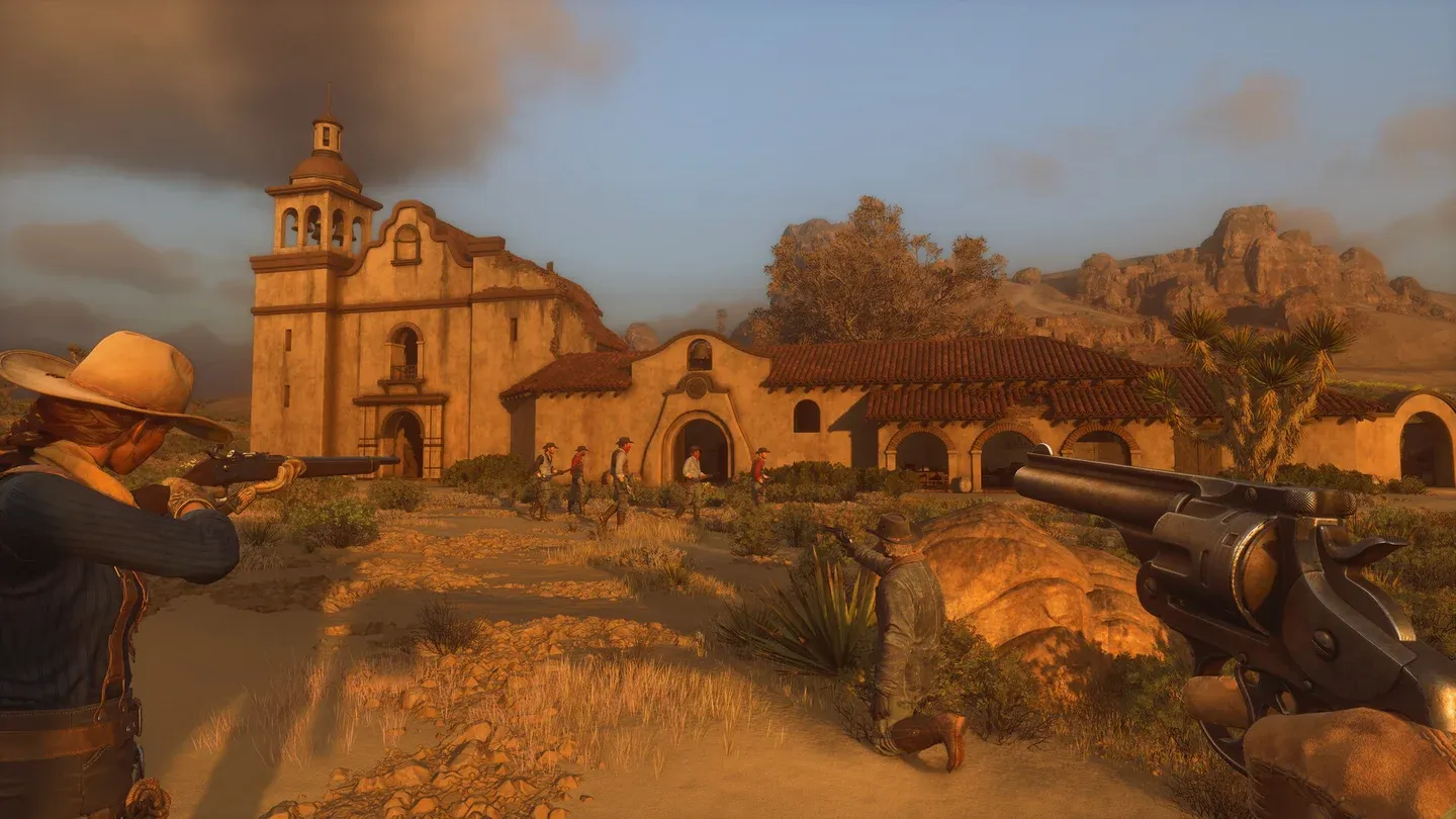 Open-world combat on the frontier