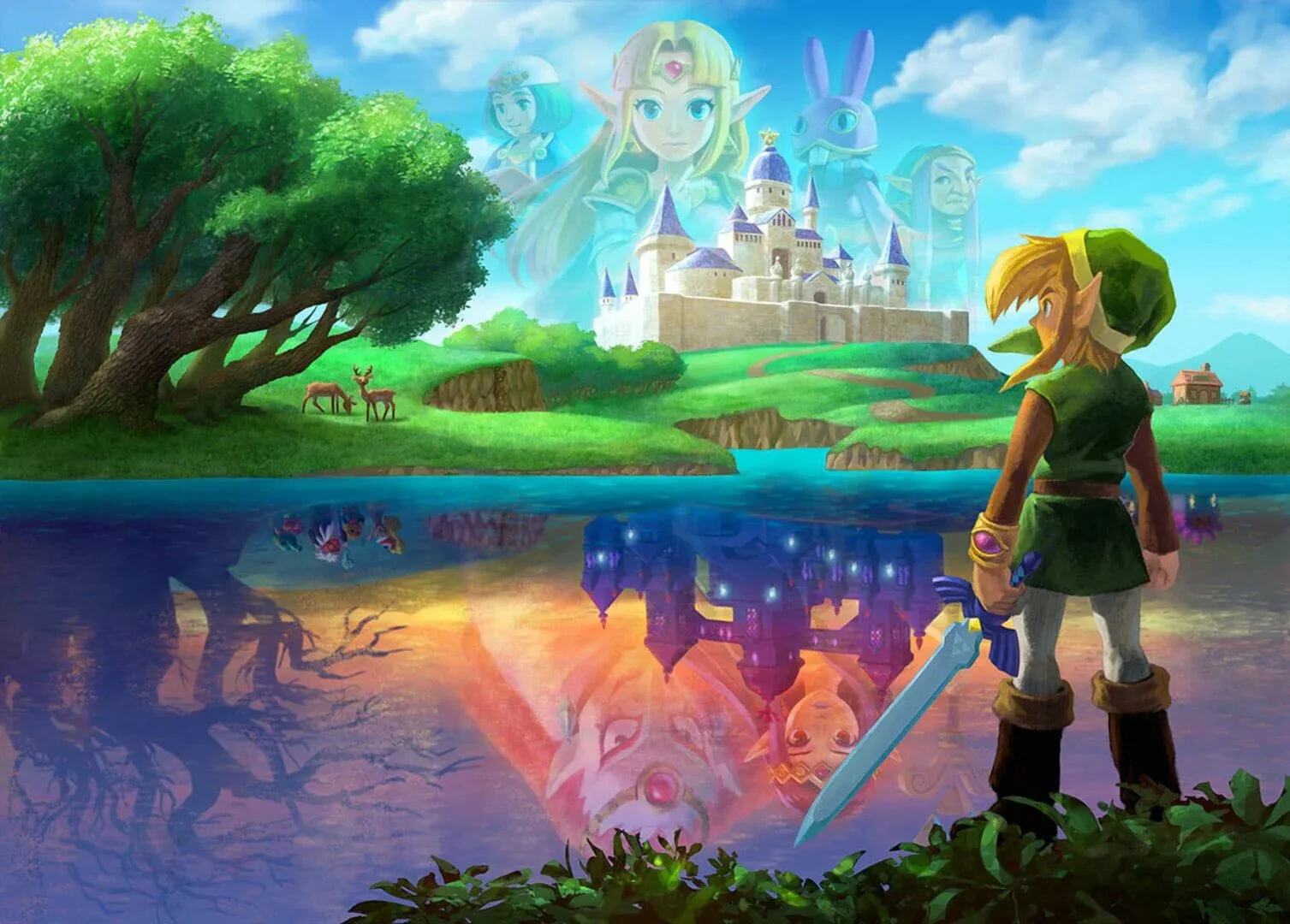 The Legend of Zelda: A Link Between Worlds Banner