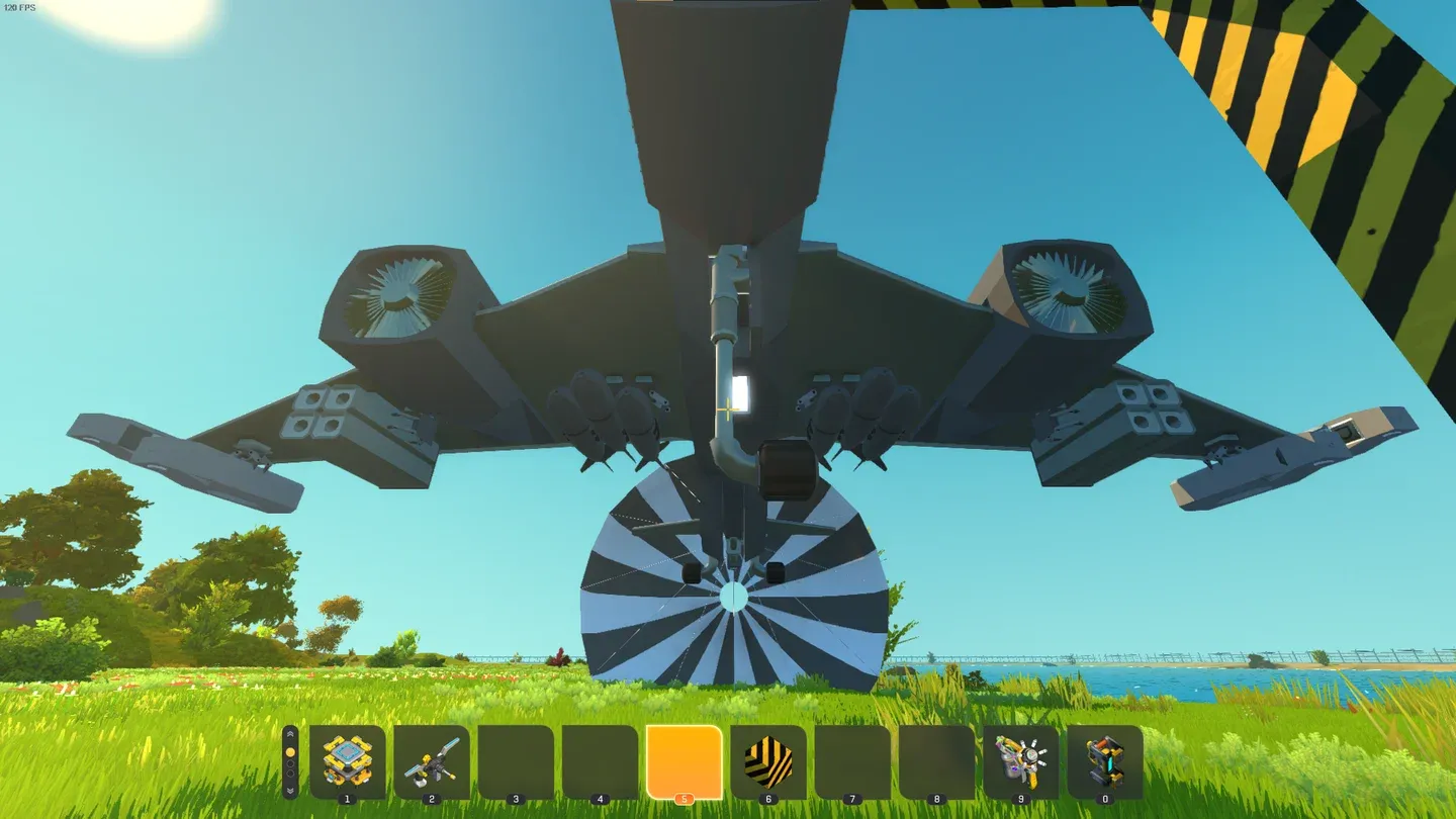 Thruster and bearing layout