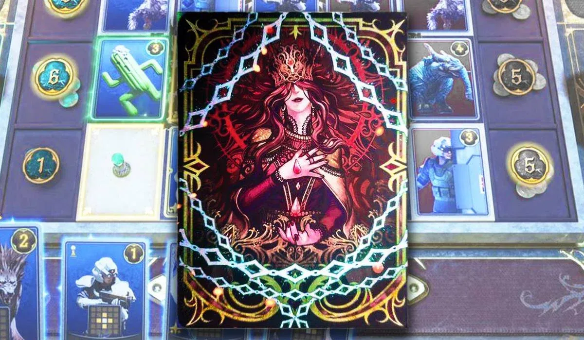 Shadowblood Queen duel board