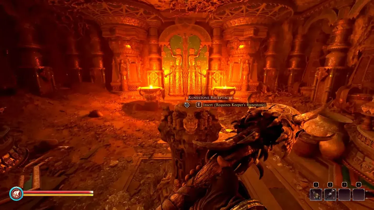 Corrupted roots fight arena