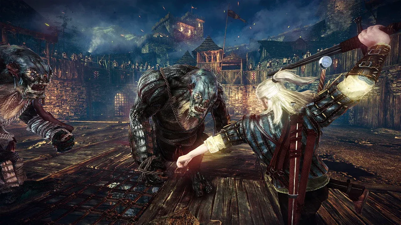 Witcher 2's opening battle