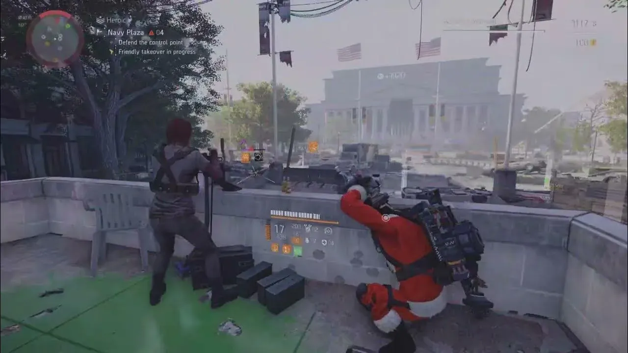 Navy Plaza capture in progress