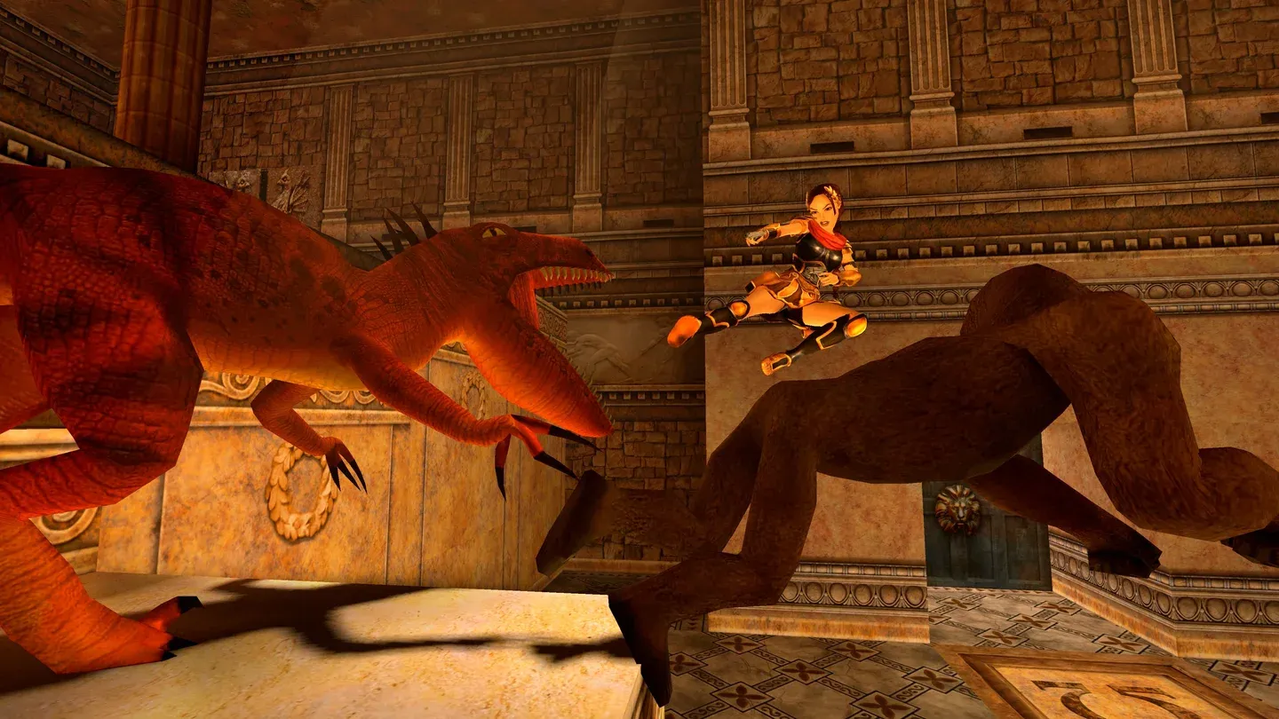 Lara vs. feathered dinosaurs