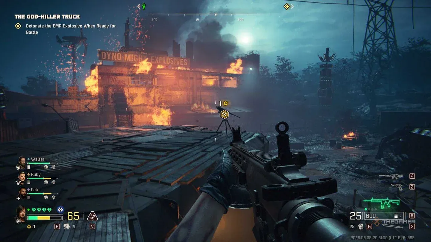 Fireball clears dense horde clusters