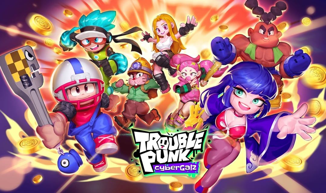 Game Punk Codebreakers Trouble Punk: Cyber Galz Kripto Oyunu | Oyna ve Kazan | GAMES.GG