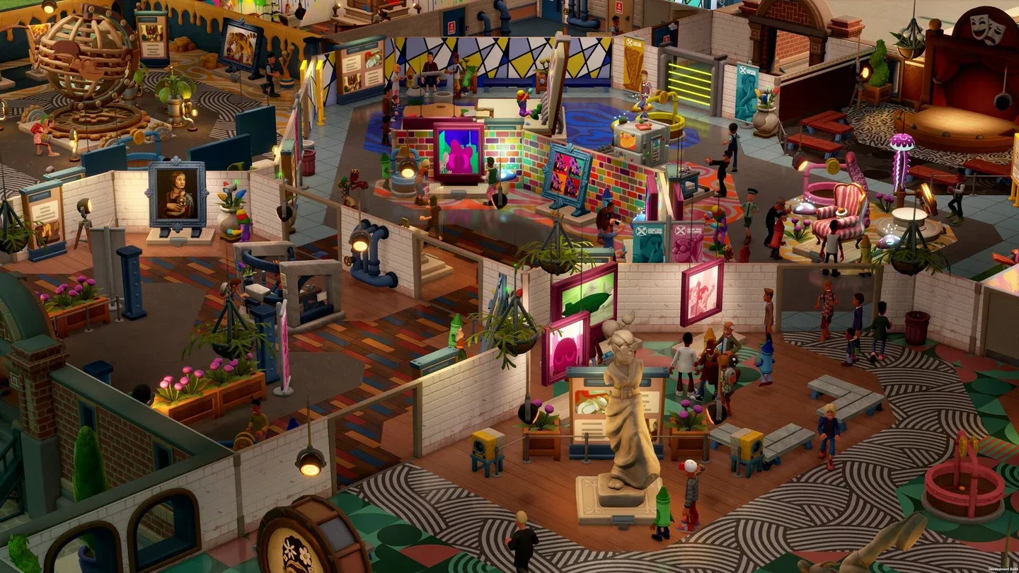 Arty-Facts exhibit layout view