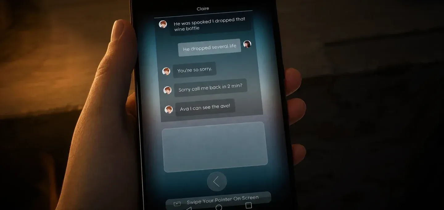 Ava's messages with Claire