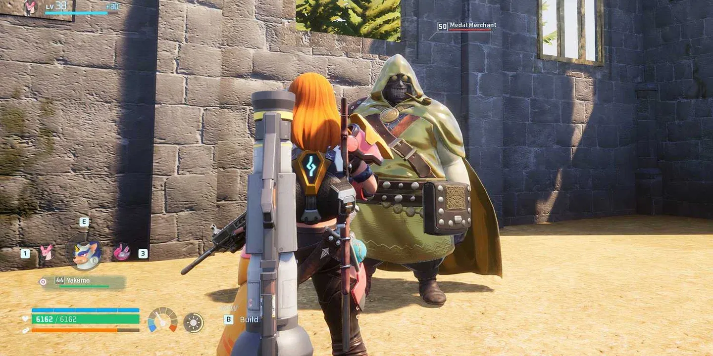 Accessories equipment slot UI