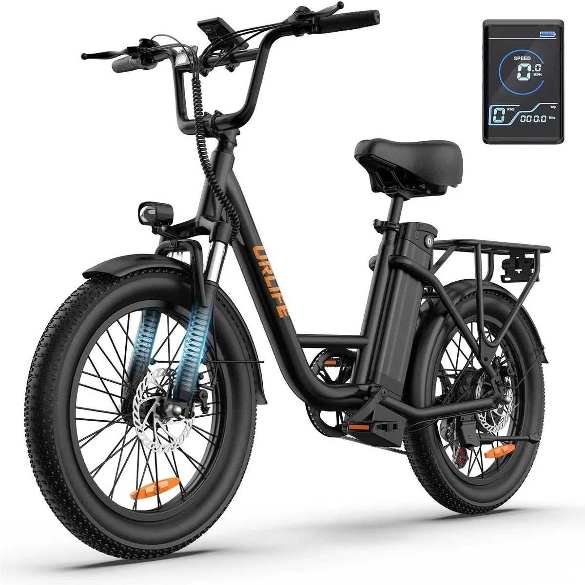 UrLife E20 Electric Bike Hits $297 With 80-Mile Range and 28mph Speed