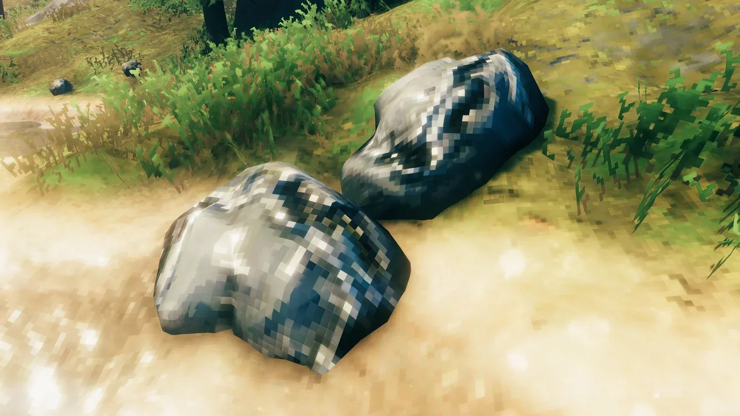 Tin deposits near water sources