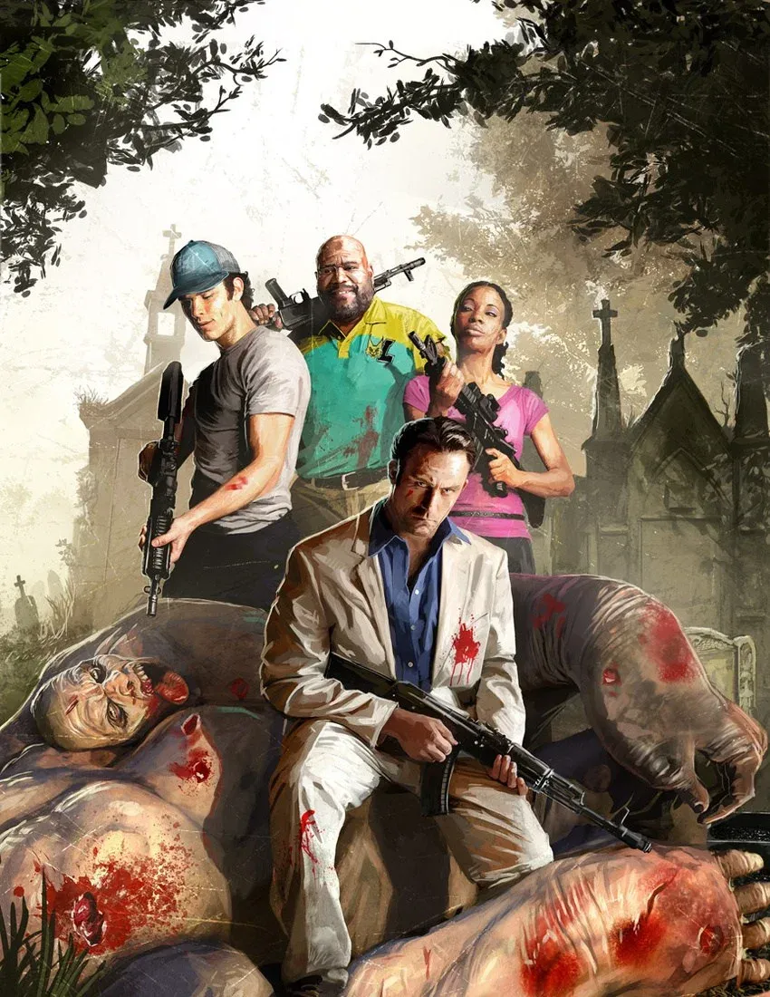 Steam Community :: Guide :: Cut Left 4 dead 2 Artworks,Levels,Infected, Survivors!