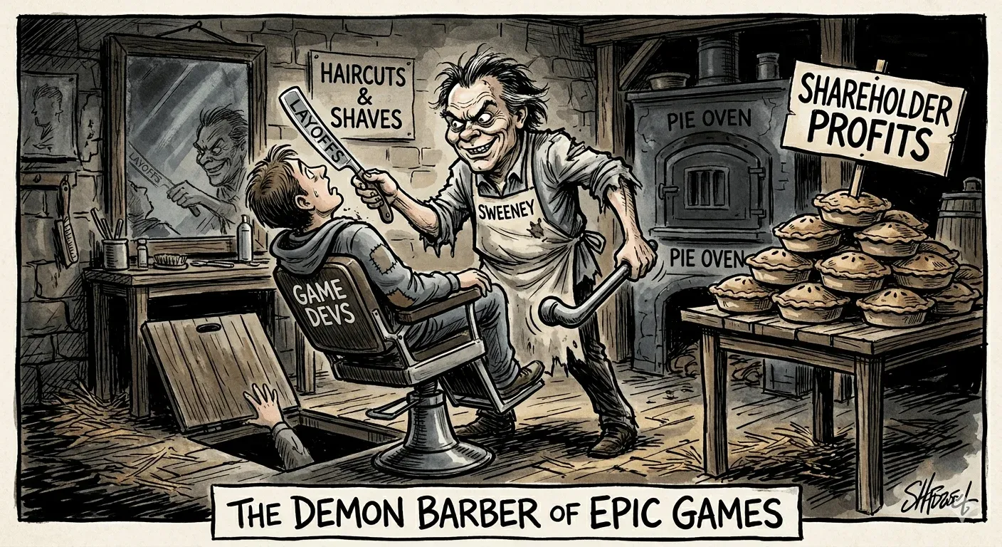 Valve Veteran Slams Epic Games CEO Over Mass Layoffs