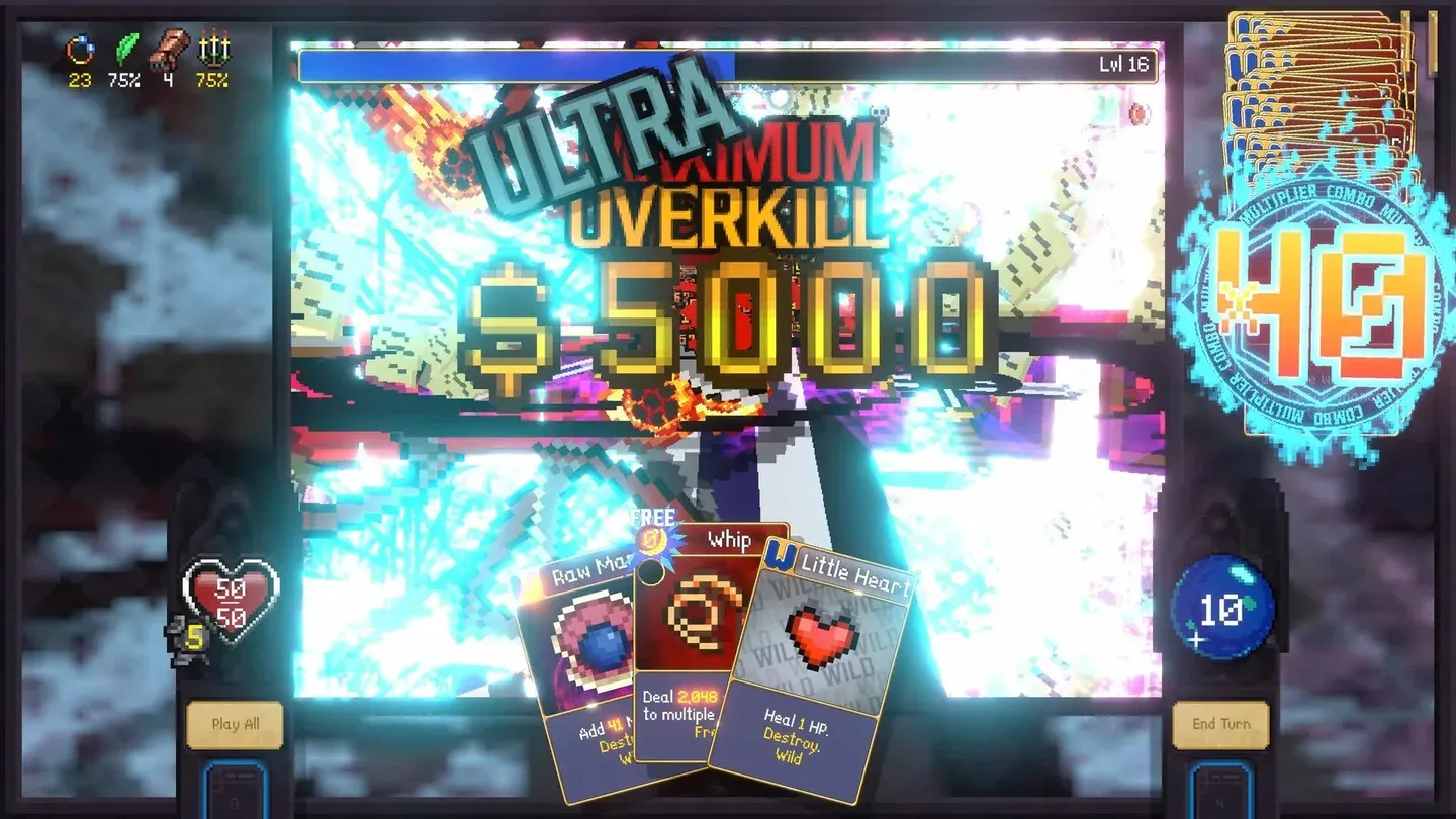 Evolution Gem upgrade screen