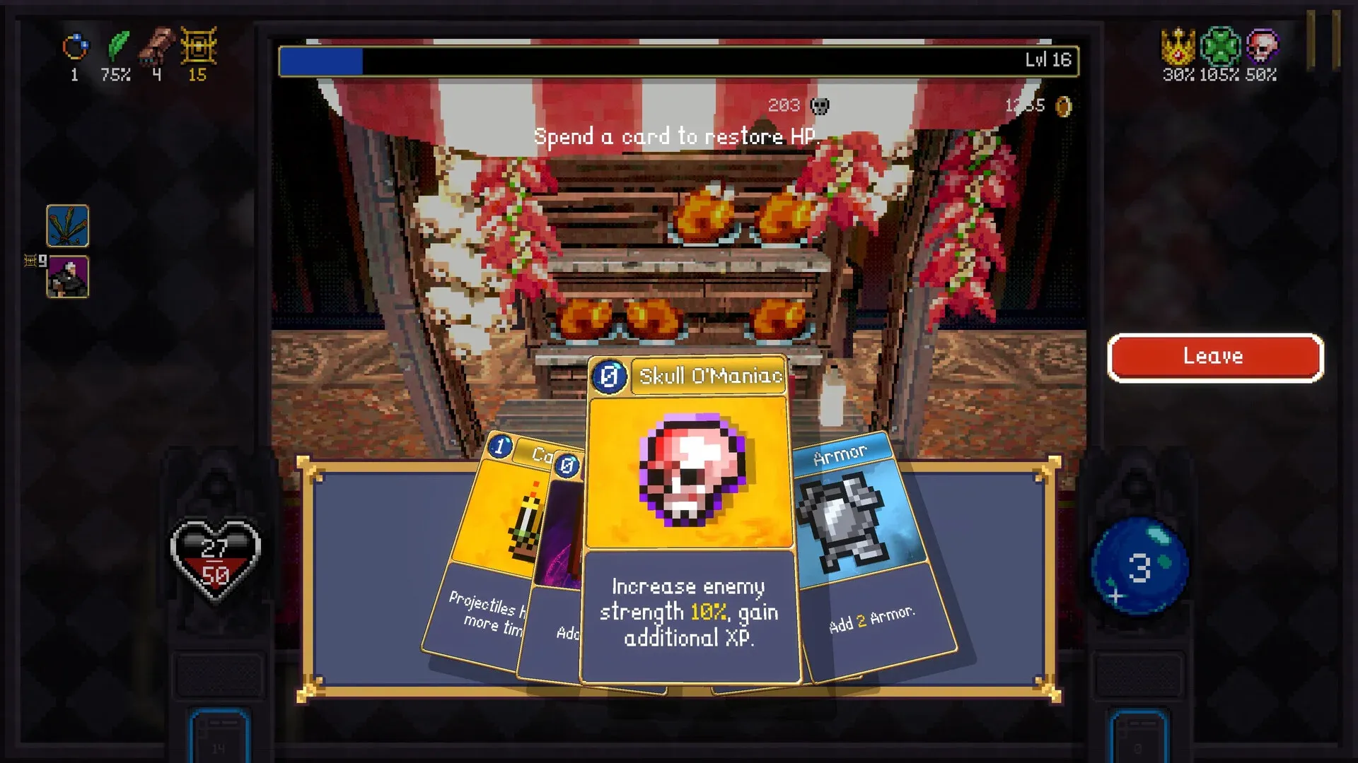 Vampire Crawlers: The Turbo Wildcard from Vampire Survivors Screenshot 2
