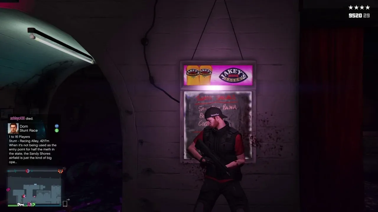 Bunker rave beneath Los Santos