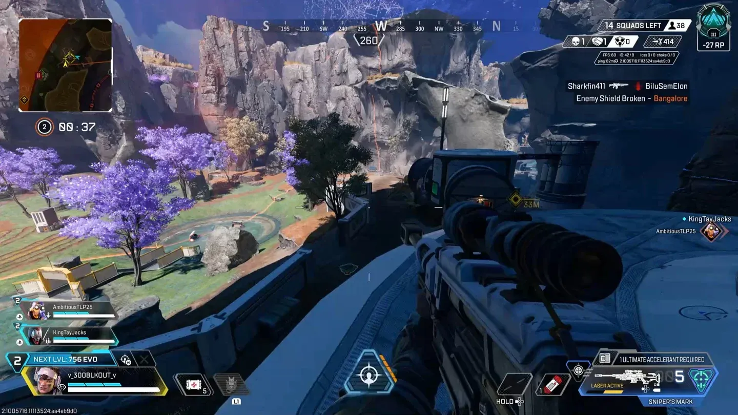 Vantage canted sight options