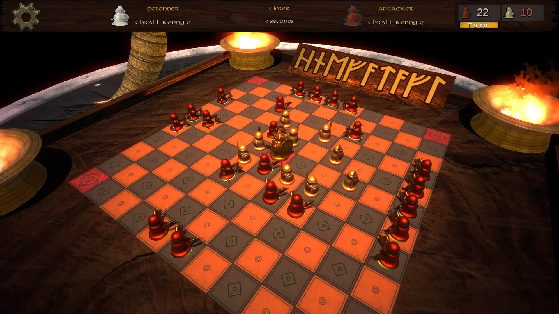 Viking Chess: Hnefatafl Banner