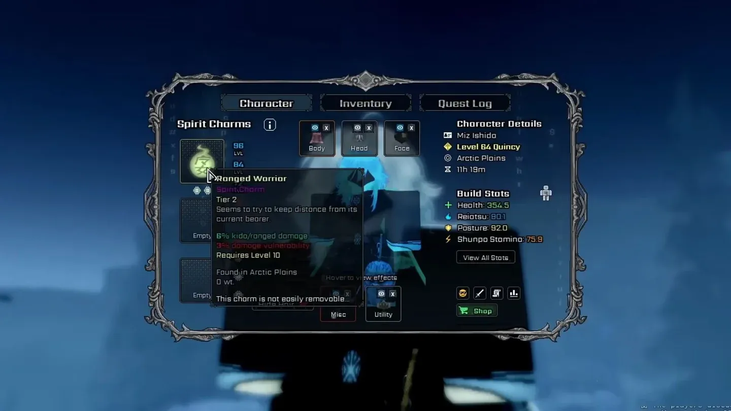 Best PvP charm loadout