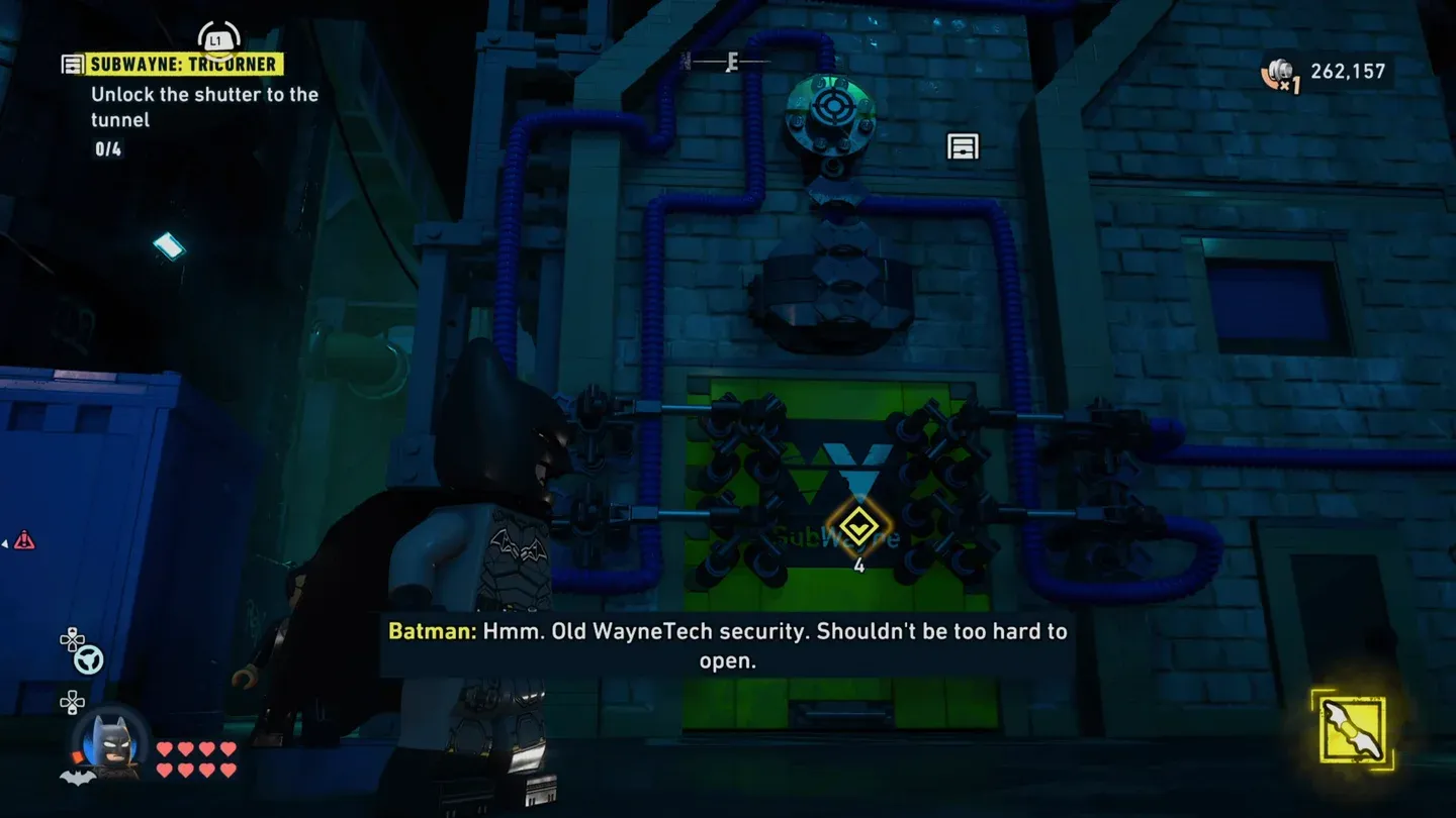 Nightwing connecting power cables