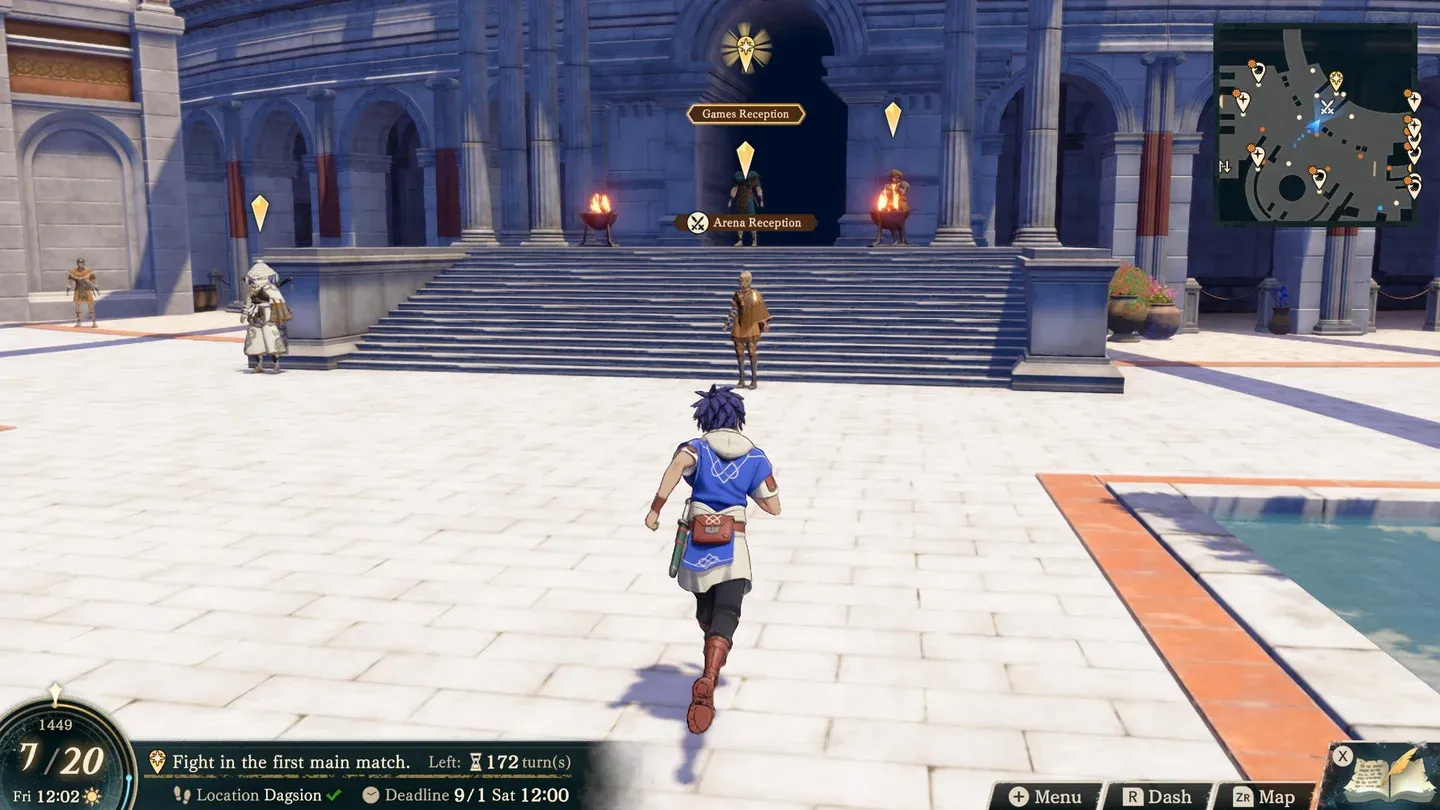 Heroic Games arena combat