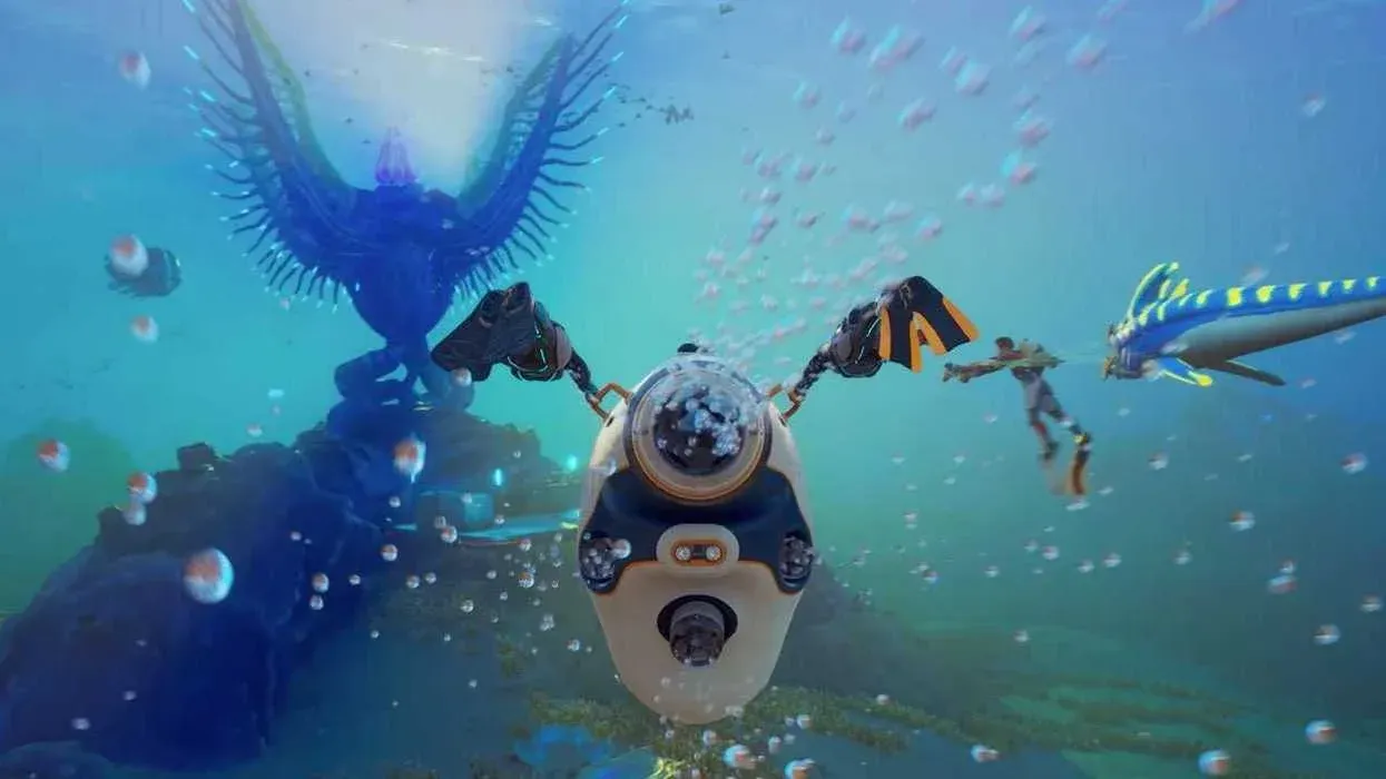 Pioneers explore the new biome