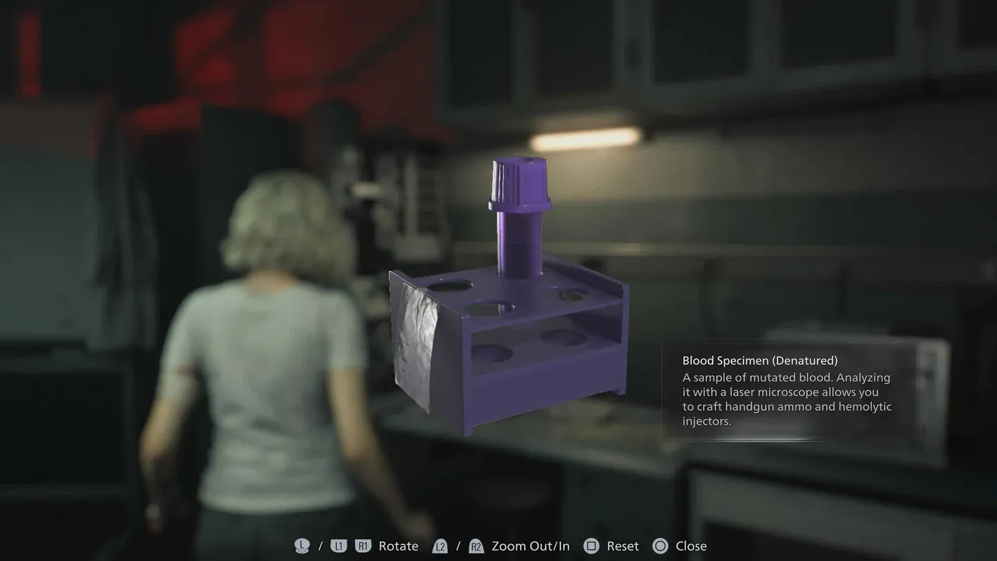 Blood Specimen analysis puzzle
