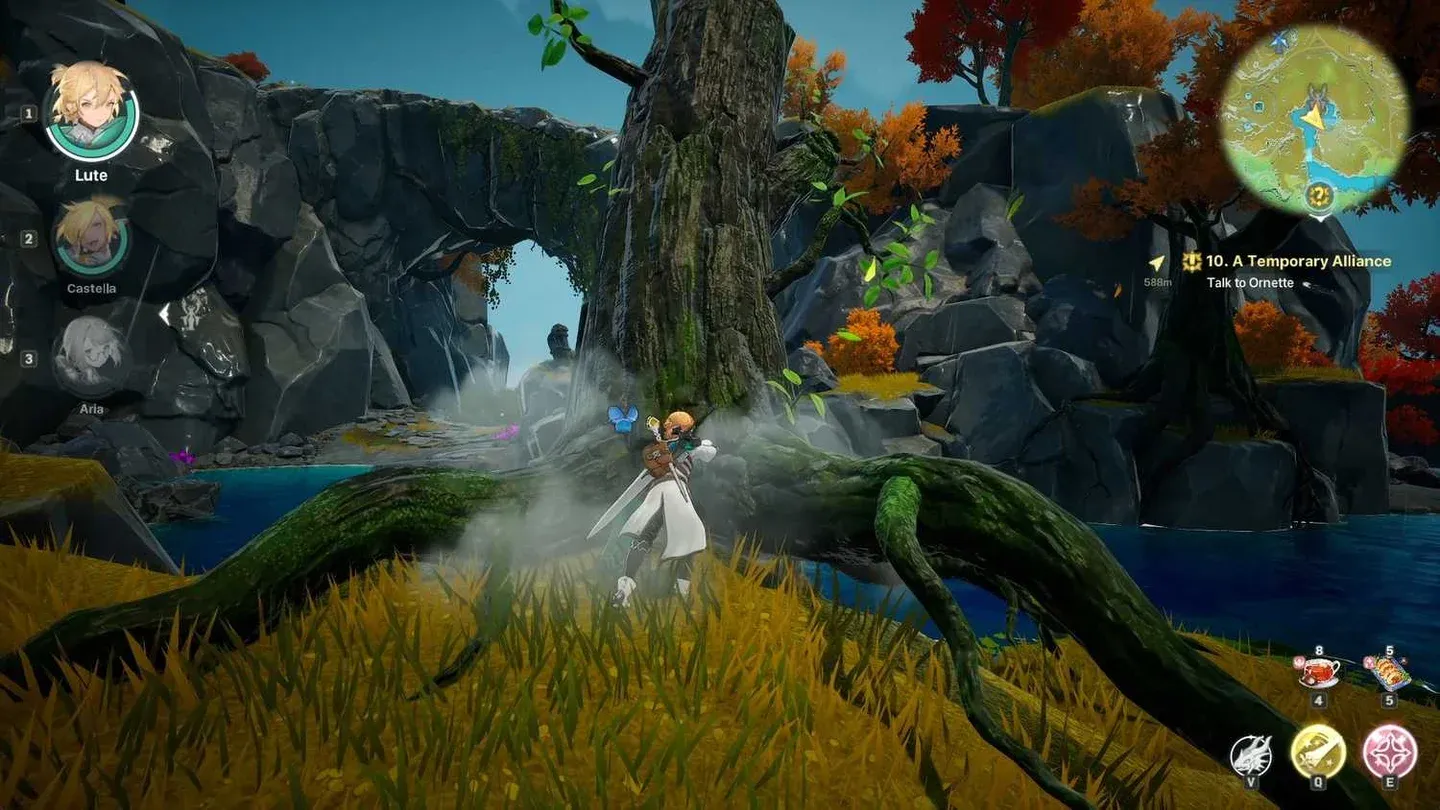The tree bridge trick in Autumnleaf