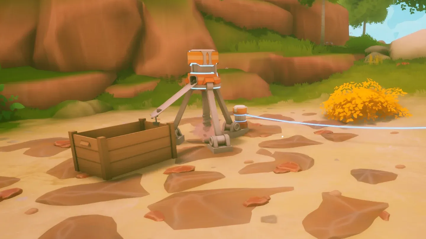 Remote copper island outpost